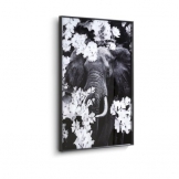 COCO Maison Flower Elephant Schilderij thumbnail afbeelding 1