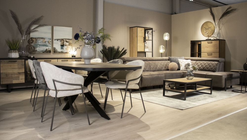 Aardse tinten Met natuurlijke materialen