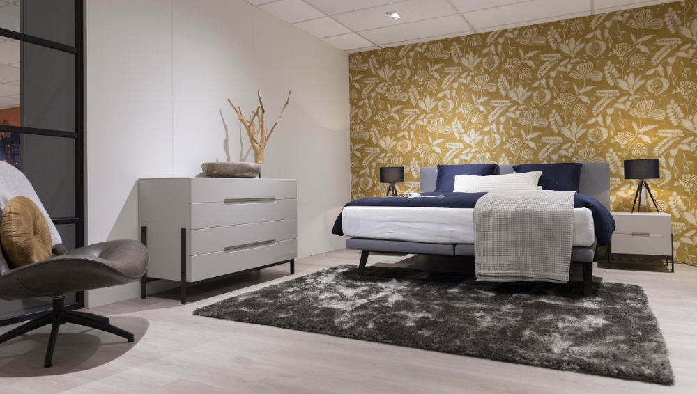 Slaapkamer met een statement