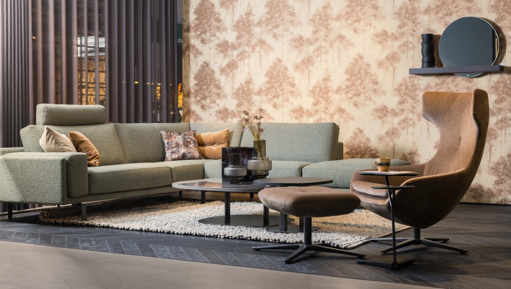 Verfijnde materialen vergrijsde kleuren